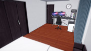 ありげな配信部屋【MMDステージ配布あり】