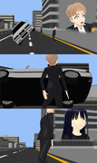 サクラ大ピンチ②　MMDリコリコ