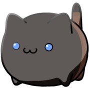 【素材】焦茶猫・マップ隠し・上からライティング【フリー素材処くらげや】