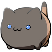 【素材】薄こげ茶猫・マップ隠し・上からライティング【フリー素材処くらげや】