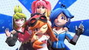 smg4ヒロイン　メギー　タリ　メロニー　サイコ