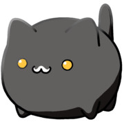 【素材】白ひげ茶黒猫・マップ隠し・上からライティング【フリー素材処くらげや】