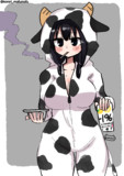 『大学生ルームシェア牛部屋着ゆりちゃん』