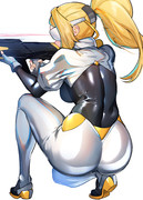 背中は任せました