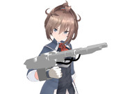 小型二連装パルスレーザーライフル