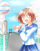 春風に吹かれて