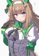 スズカ衣装のアーモンドアイ