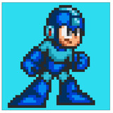 ドット絵「ロックマンC7WX」 SB-W ロックマン7風