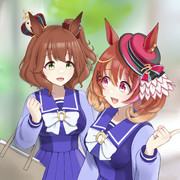 新学期の買い物マーちゃんとフライトさん