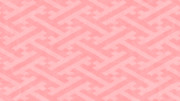 【素材】シームレスパターン・背景（紗綾形模様・紅梅色・和紙）【フリー素材処くらげや】