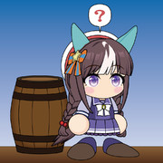 タルの前