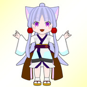 ローポリ東北イタコ 作成中