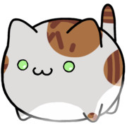 【素材】斑虎茶白猫・マップ隠し・下からライティング【フリー素材処くらげや】