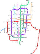 京都市営地下鉄が本気を出したら...の路線図
