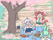 お花見
