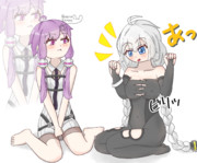 ゆかりさんV6衣装のドスケバインナーをあかりちゃんに着せよう