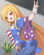 隣に引っ越してきたクラウンピースお姉さん