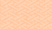 【素材】シームレスパターン・背景（紗綾形模様・橙・和紙）【フリー素材処くらげや】