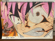 # 11【模写】ナツ・ドラグニル描いてみました！