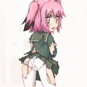 きゃあぁぁ！も、もうっ！でも、あたし、沈むつもり、ないからっ！