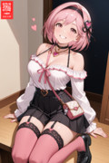 地雷系コーディネートのジータちゃん