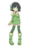 緑が多くて色に迷う