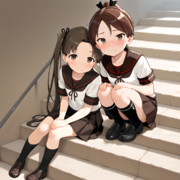 ＡＩ綾波&敷波①