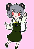 この絵がアクリルスタンドになるんですよー