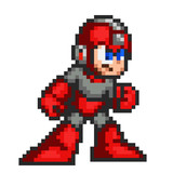 ドット絵「ロックマンMK-VII TYPE-0GX」 SWR RT ロックマン7風