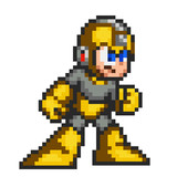 ドット絵「ロックマンMK-VII TYPE-0GX」 SGY RT ロックマン7風