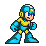ドット絵「ロックマンMK-VII TYPE-0GX」 GSB RT ロックマン7風