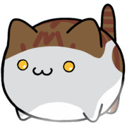 【素材】ぱっつん前髪茶トラ白猫・マップ隠し・下からライティング【フリー素材処くらげや】