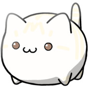 【素材】クリーム白トラ猫・マップ隠し・上からライティング【フリー素材処くらげや】