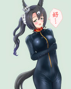 ラバースーツなサトノクラウン