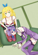 ゆかマキ膝枕