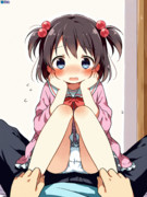 妹ちゃんが座ってるだけ。。。