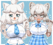 白がおペア