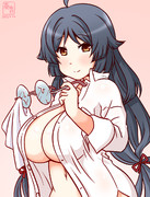 わんどろ彼シャツの平安丸