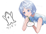 Day-008　お絵描きをするレコちゃん