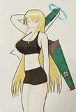 スポーツウェアのTa152 (戦闘機擬人化)