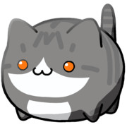 【素材】キジ白ハチワレ猫・マップ隠し・上からライティング【フリー素材処くらげや】