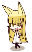 設定未定の狐娘