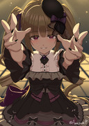 ぬばたまに灯るは