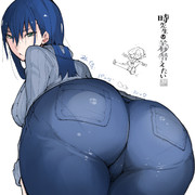 時ズボン先生（健康的なお尻）