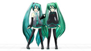 【MMDモデル配布】長袖あにまさ式ミク