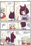 スカイとフラワー「空に花」