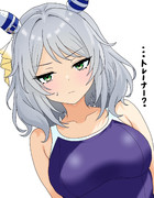 ウマ娘　ヒシミラクル　お詫びにプールに連れてきました！