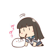 初雪ちゃん、おやつだよ