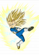 入院中に描いたアナログイラストのデジタルリメイク その⑩