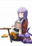 入院中に描いたアナログイラストのデジタルリメイク その㉔